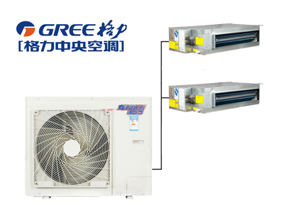 格力一拖二（GREE）Free系列家用中央空调 GMV-Pd80W/NaFC-N1